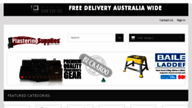 What Plasteringsupplies.com.au website looked like in 2017 (6 years ago)