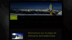 What Private-distribution.com website looked like in 2017 (6 years ago)