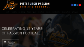 What Pittsburghpassion.com website looked like in 2017 (6 years ago)