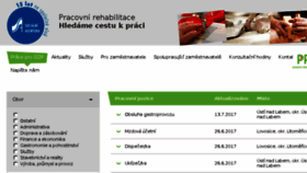 What Prace.socialniagentura.cz website looked like in 2017 (6 years ago)