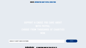 What Paypal-donations.com website looked like in 2017 (6 years ago)