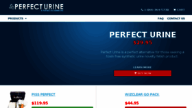 What Perfecturine.com website looked like in 2017 (6 years ago)