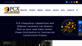 What Pcxcorp.com website looked like in 2017 (6 years ago)