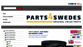 What Parts4swedes.nl website looked like in 2017 (6 years ago)