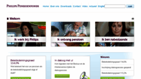 What Philipspensioenfonds.nl website looked like in 2017 (6 years ago)