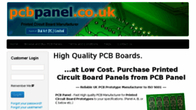 What Pcbpanel.co.uk website looked like in 2017 (6 years ago)