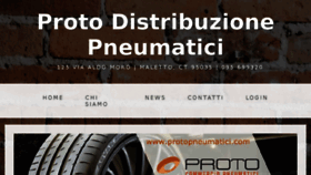 What Protopneumatici.it website looked like in 2017 (6 years ago)