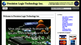 What Precisionlogicinc.net website looked like in 2017 (6 years ago)