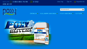 What Poxy.com.tr website looked like in 2017 (6 years ago)
