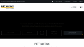 What Pietklerkx.nl website looked like in 2017 (6 years ago)