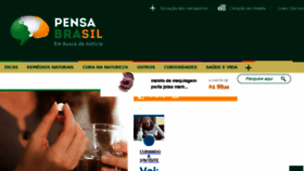 What Pensabrasil.com website looked like in 2017 (6 years ago)