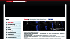 What Prosnet.pl website looked like in 2017 (7 years ago)