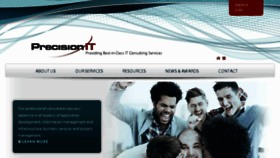What Precisionit.ca website looked like in 2017 (6 years ago)