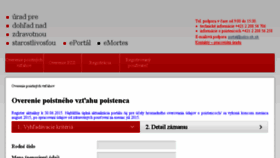 What Portaludzs.sk website looked like in 2017 (6 years ago)