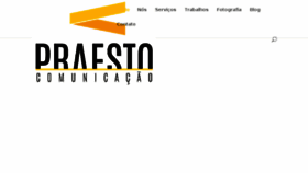 What Praesto.com.br website looked like in 2017 (6 years ago)