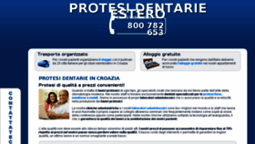 What Protesi-dentarie-croazia.com website looked like in 2017 (7 years ago)