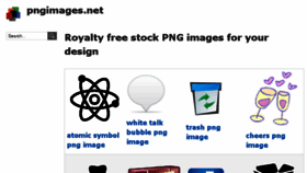 What Pngimages.net website looked like in 2017 (6 years ago)