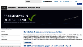 What Pressenews-in-deutschland.de website looked like in 2017 (6 years ago)