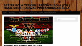What Prediksibola.asia website looked like in 2017 (6 years ago)