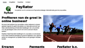 What Payrator.nl website looked like in 2017 (6 years ago)