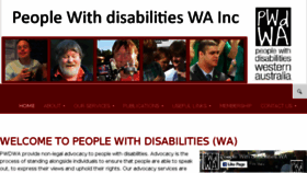 What Pwdwa.org website looked like in 2017 (6 years ago)