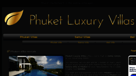 What Phuketluxuryvillas.com website looked like in 2017 (6 years ago)