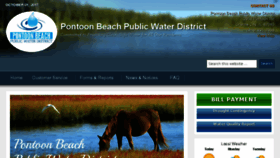 What Pontoonwater.com website looked like in 2017 (6 years ago)