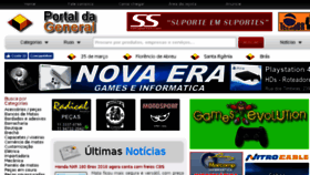 What Portaldageneralosorio.com.br website looked like in 2017 (6 years ago)