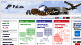 What Paltec.net website looked like in 2017 (6 years ago)