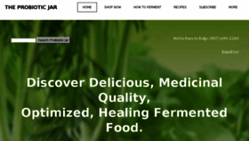 What Probioticjar.com website looked like in 2017 (6 years ago)