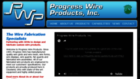 What Progresswire.com website looked like in 2017 (6 years ago)