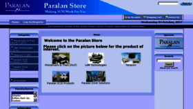 What Paralanstore.net website looked like in 2017 (6 years ago)