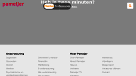 What Pameijer.nl website looked like in 2017 (6 years ago)