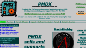 What Pmdx.com website looked like in 2017 (6 years ago)