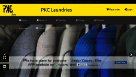 What Pkclaundries.com website looked like in 2017 (6 years ago)