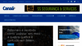 What Portalcanaa.com.br website looked like in 2017 (6 years ago)