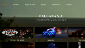What Pallana.net website looked like in 2017 (6 years ago)