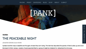 What Pankmagazine.com website looked like in 2017 (6 years ago)