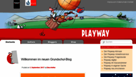 What Playway.de website looked like in 2017 (6 years ago)
