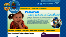 What Pediapals.com website looked like in 2017 (6 years ago)