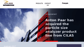 What Particle-size-analyzer.com website looked like in 2017 (6 years ago)