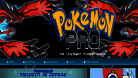 What Pokepro2.com website looked like in 2017 (6 years ago)