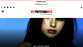 What Poststudioarts.com website looked like in 2017 (6 years ago)
