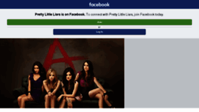What Prettylittleliars.com website looked like in 2017 (6 years ago)