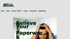 What Paperworknightmare.com website looked like in 2017 (6 years ago)
