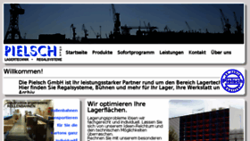 What Pielsch.de website looked like in 2017 (6 years ago)
