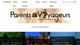 What Parents-voyageurs.fr website looked like in 2017 (6 years ago)