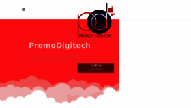 What Promodigitech.com website looked like in 2017 (6 years ago)