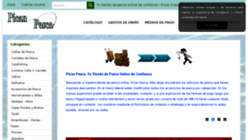 What Picanpesca.com website looked like in 2017 (6 years ago)