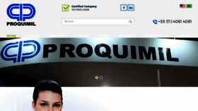 What Proquimil.com.br website looked like in 2017 (6 years ago)